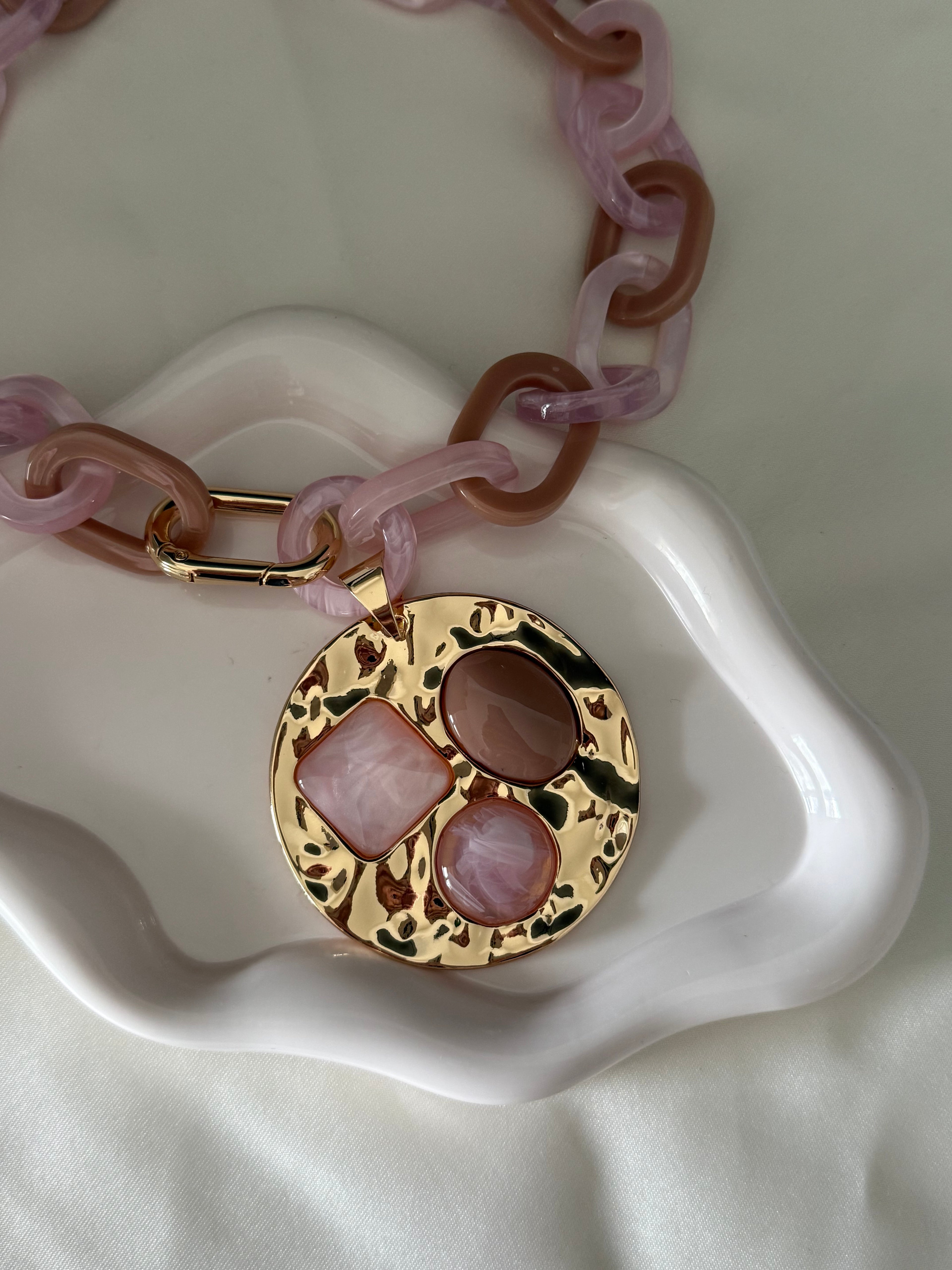 Collana Selena in rosa