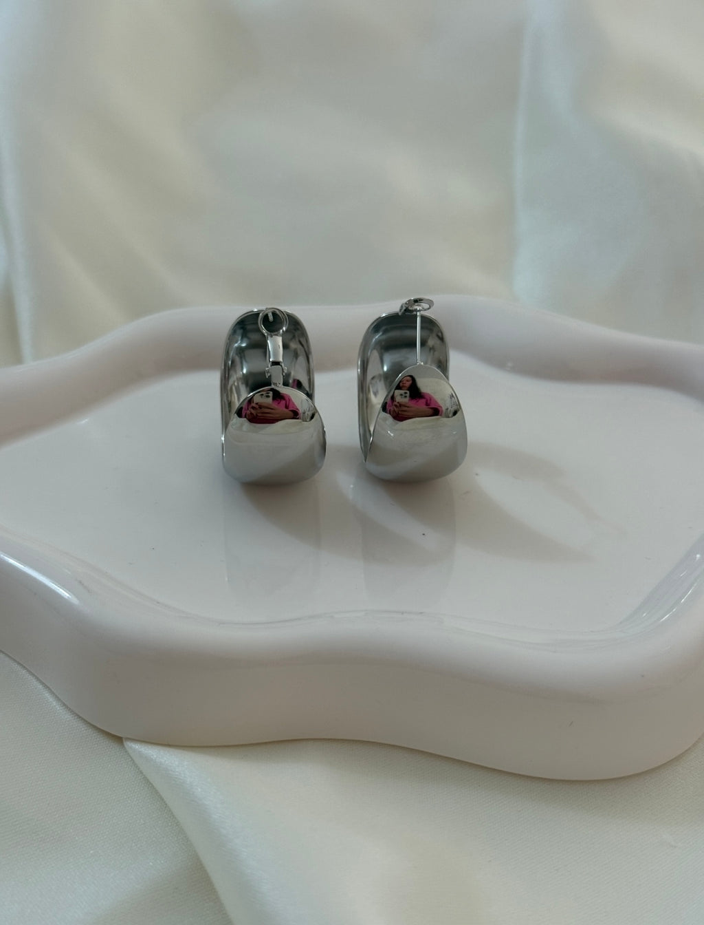 “Cerchi bold” silver