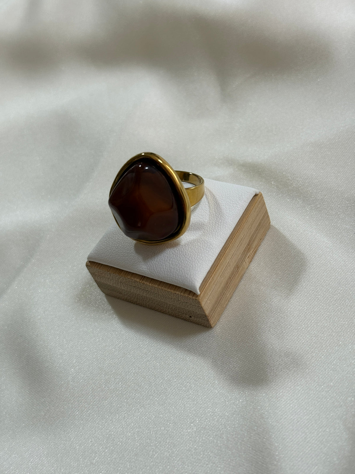 Anello Selly marrone