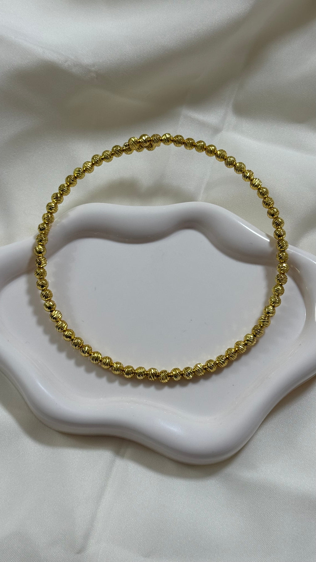 Collier con perline gold