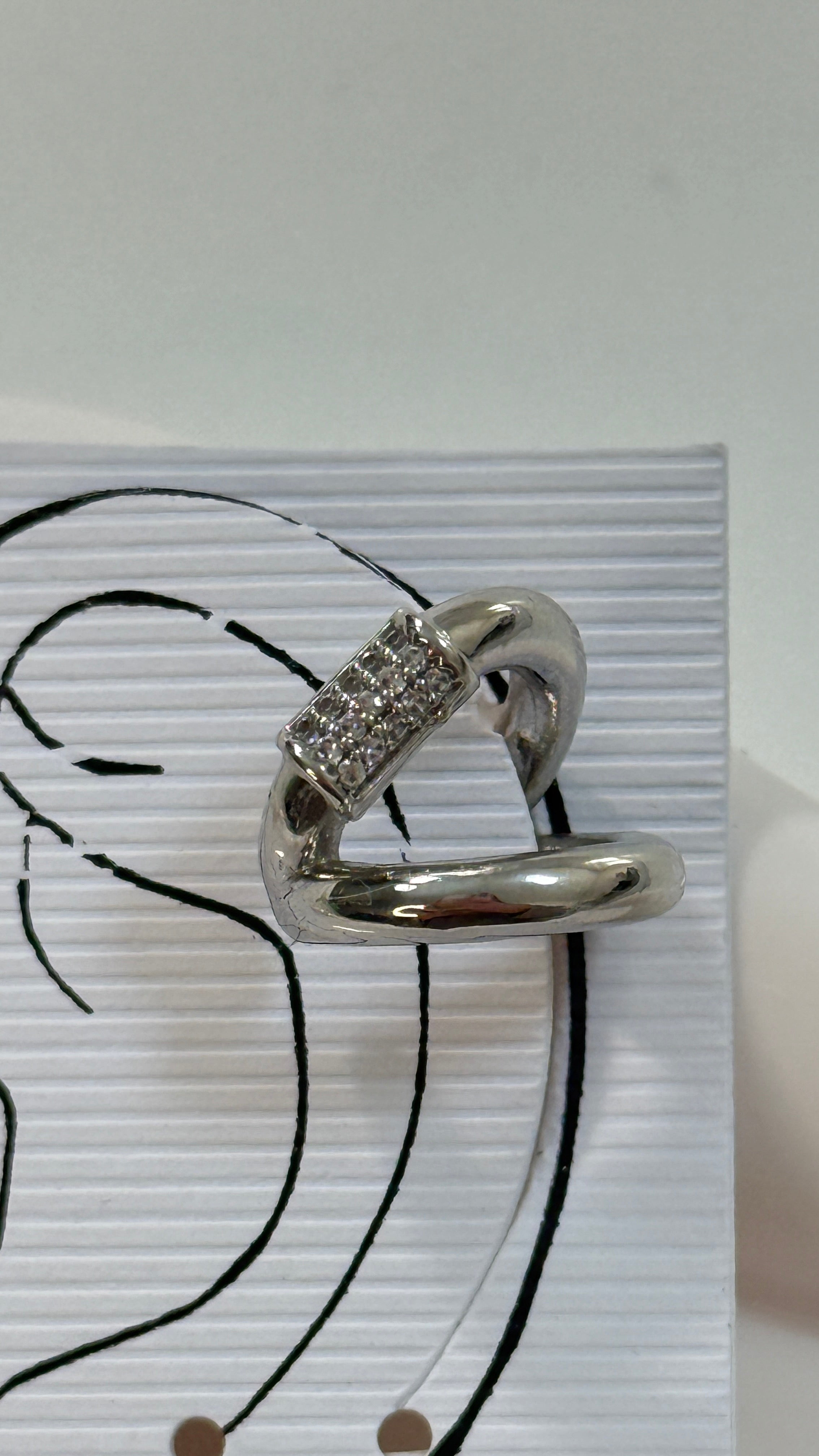 Earcuff double silver