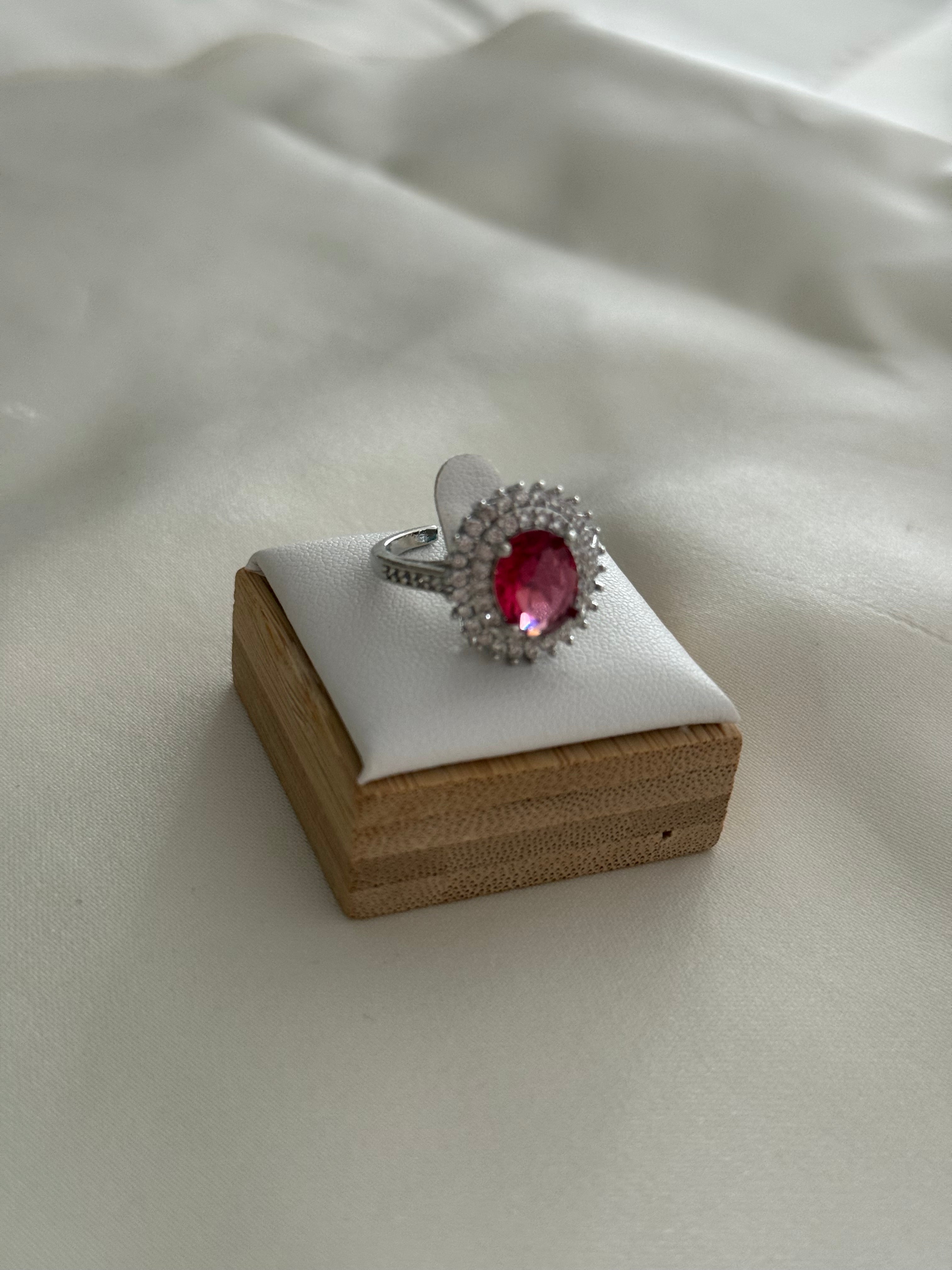 Anello “Luxury” fucsia