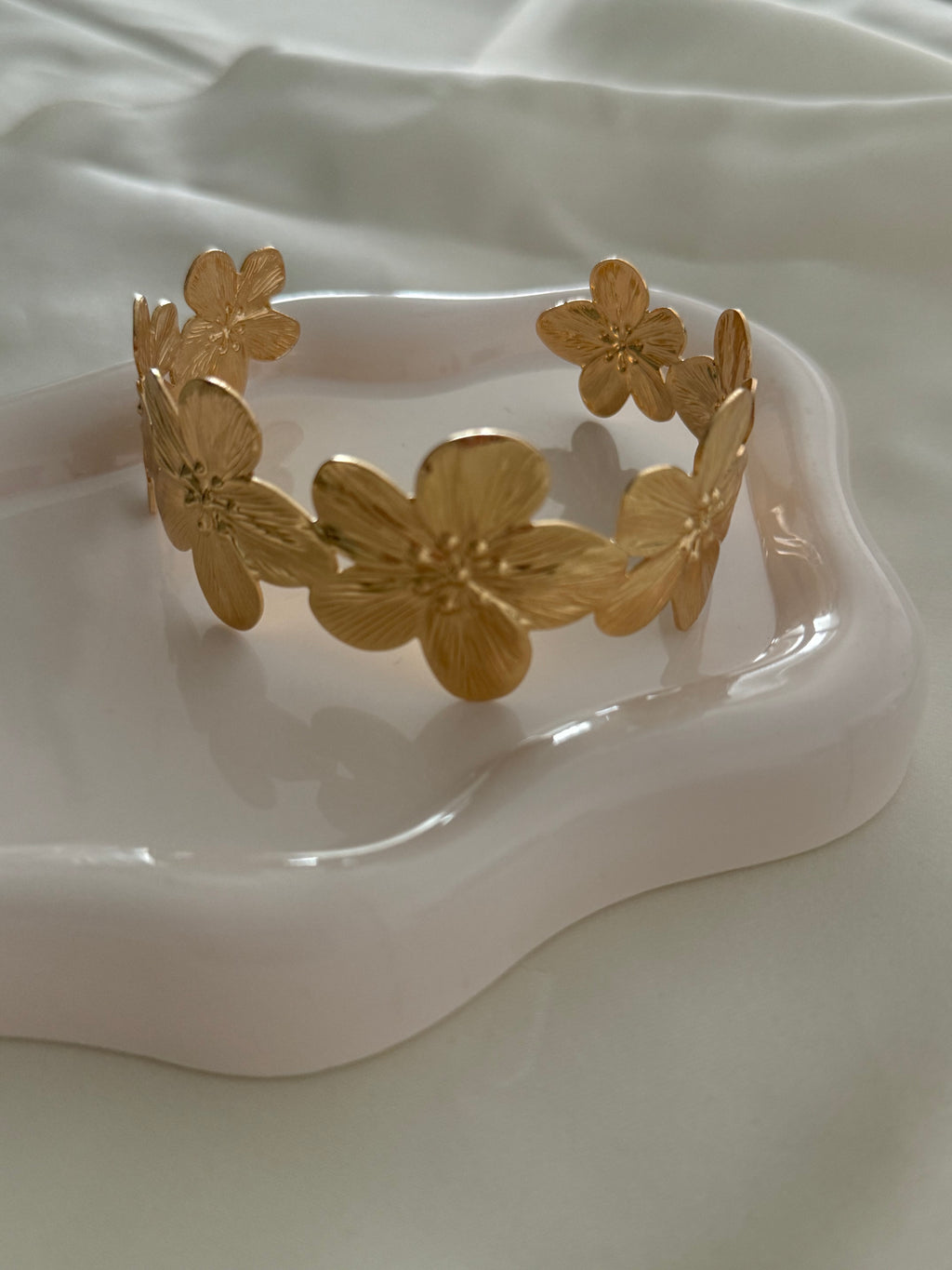 Bracciale floreale mod.schiava