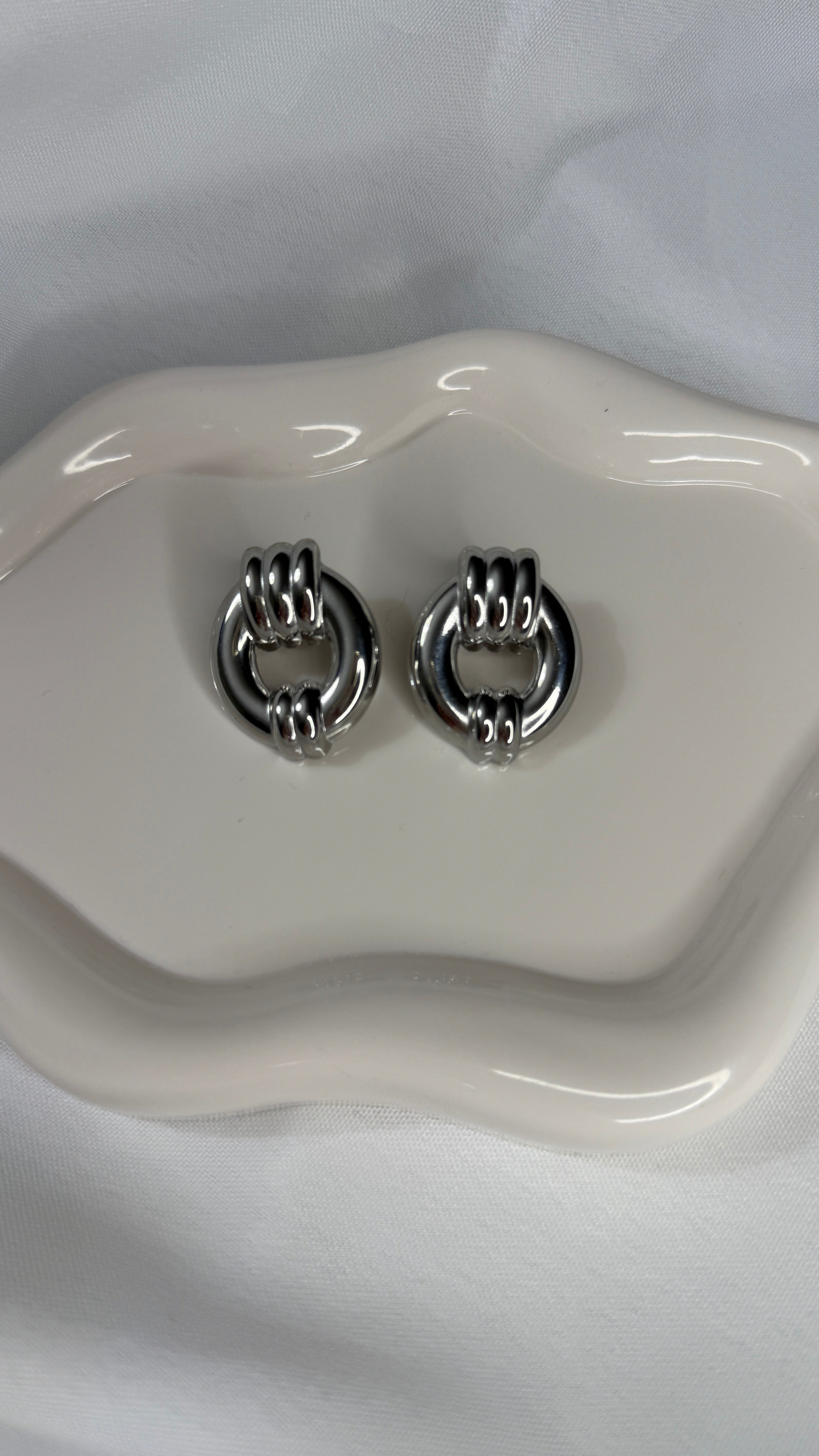 Bottoni ovali silver