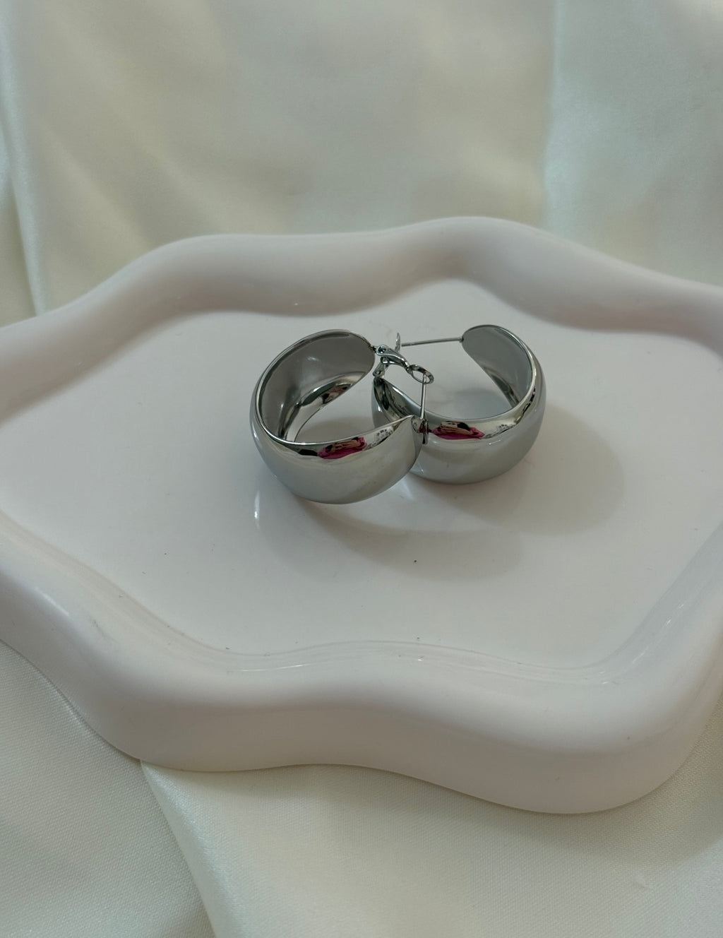 “Cerchi bold” silver