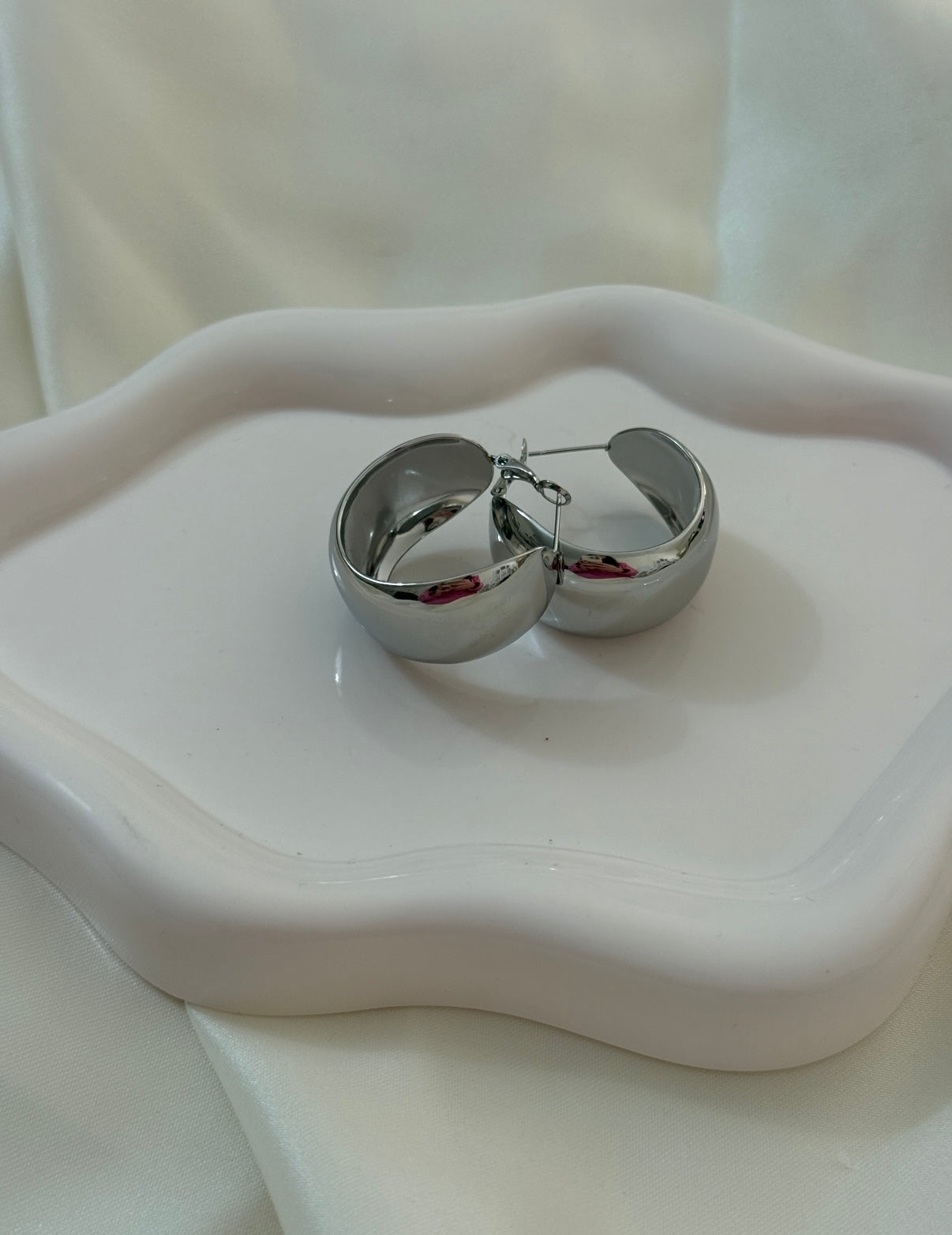 “Cerchi bold” silver