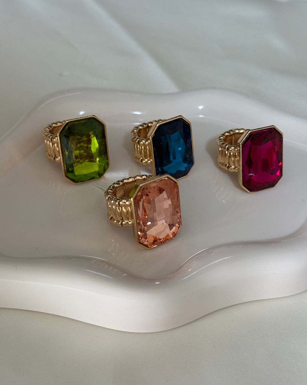 Anello Bridgerton verde