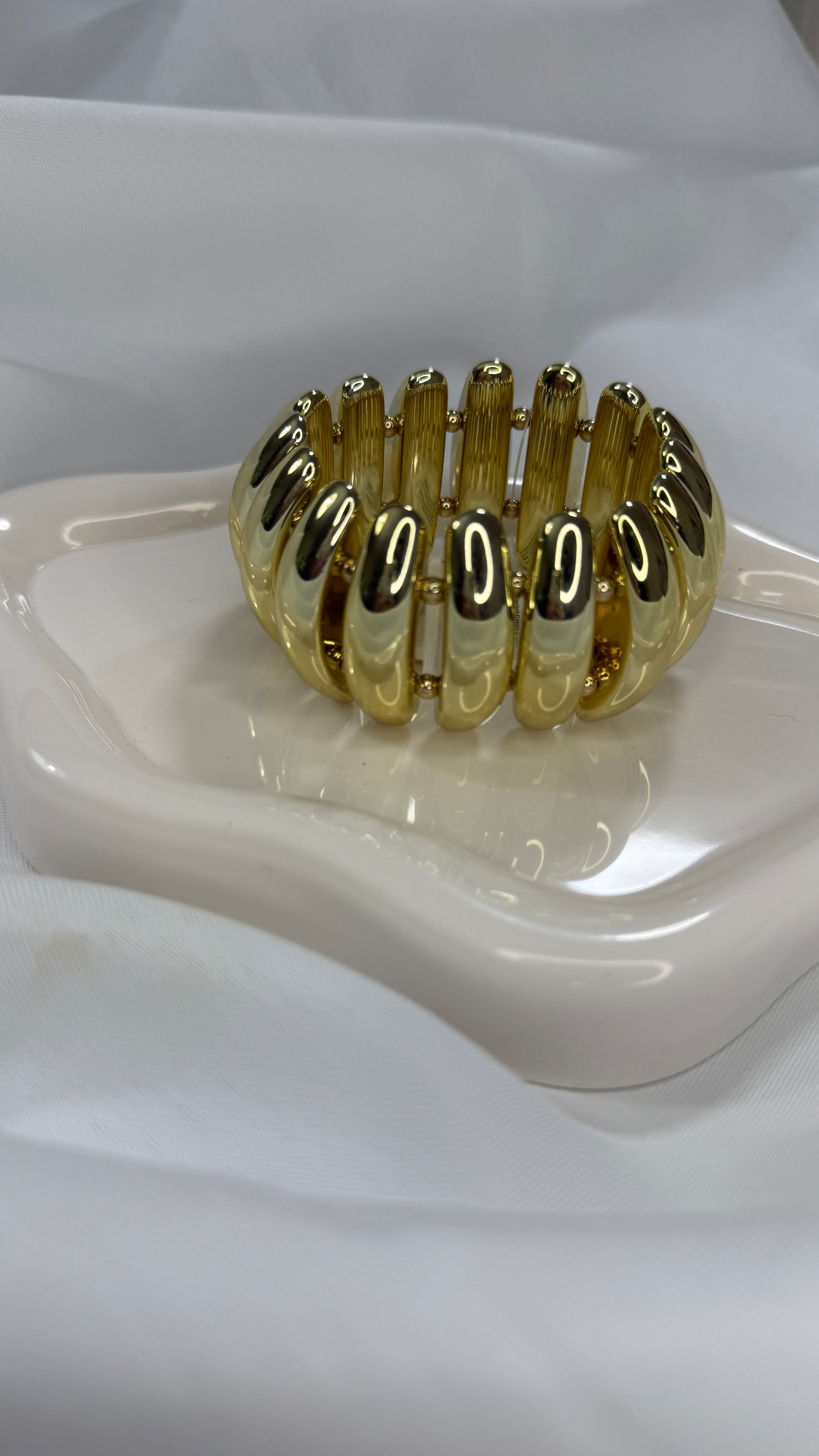 Bracciale gold con elastico