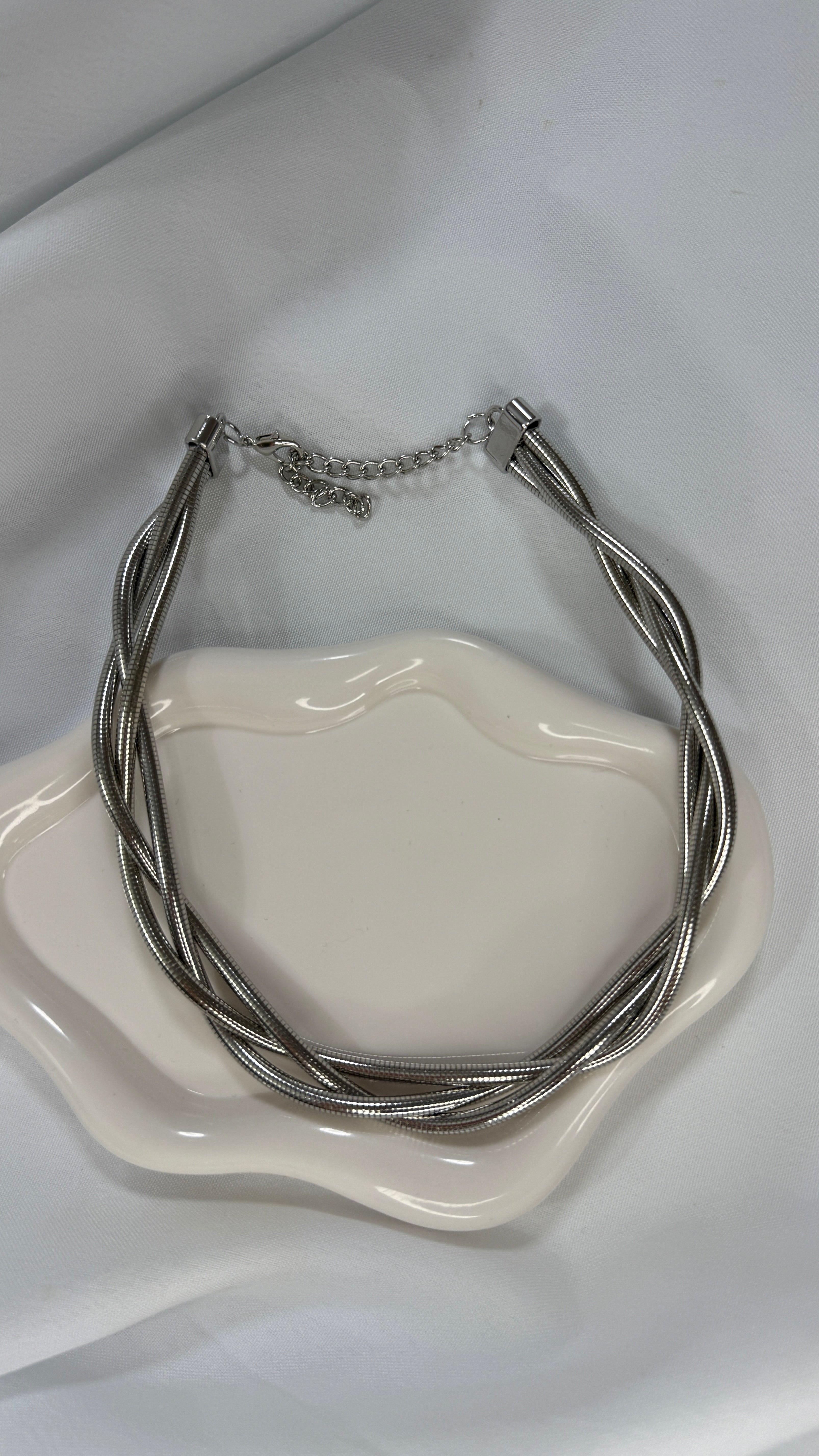 Collana nodo intreccio