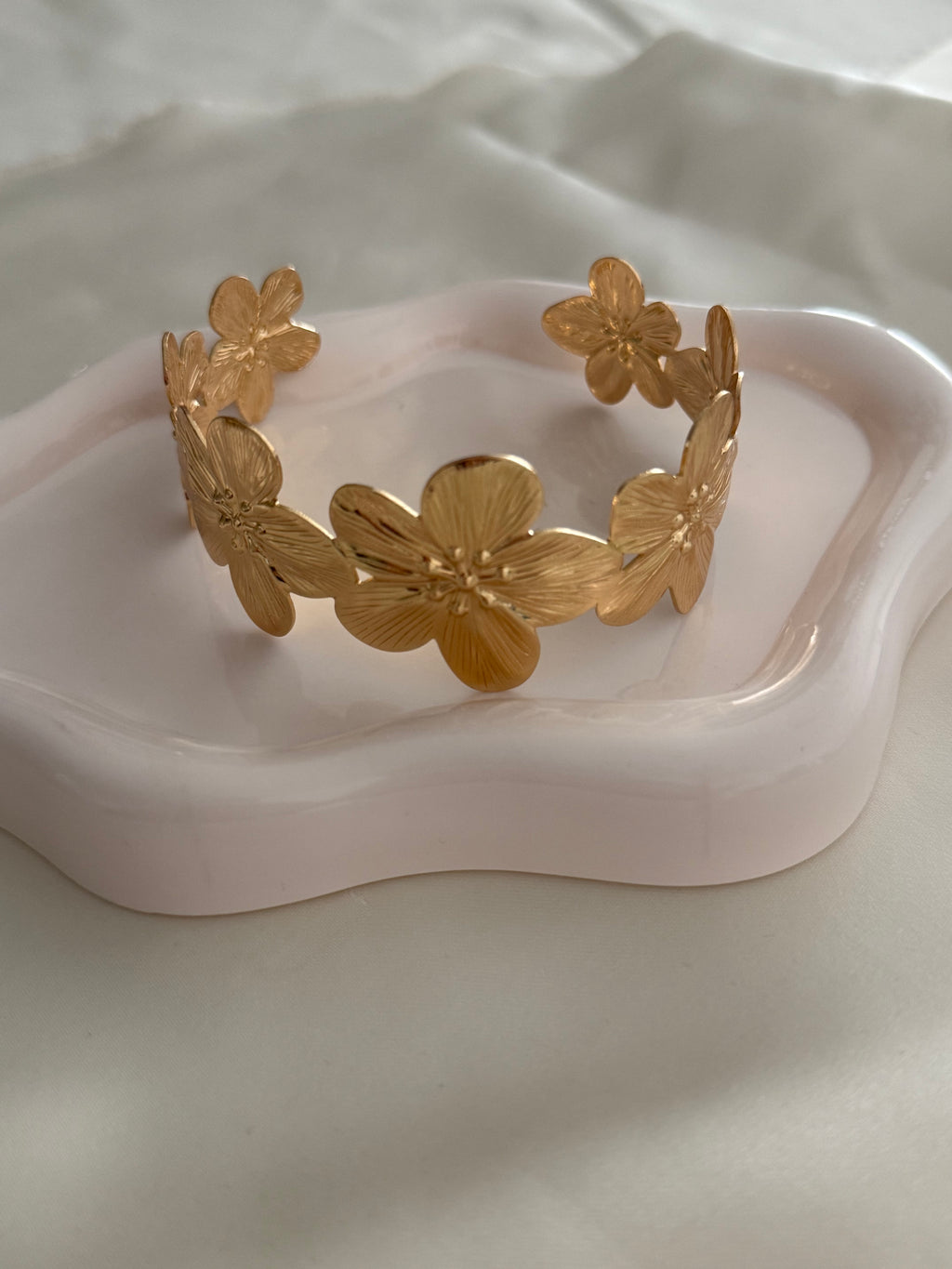 Bracciale floreale mod.schiava
