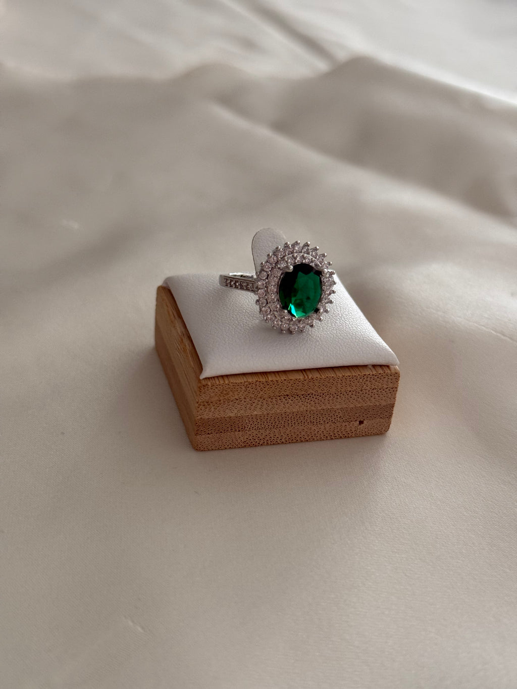 Anello “Luxury” verde