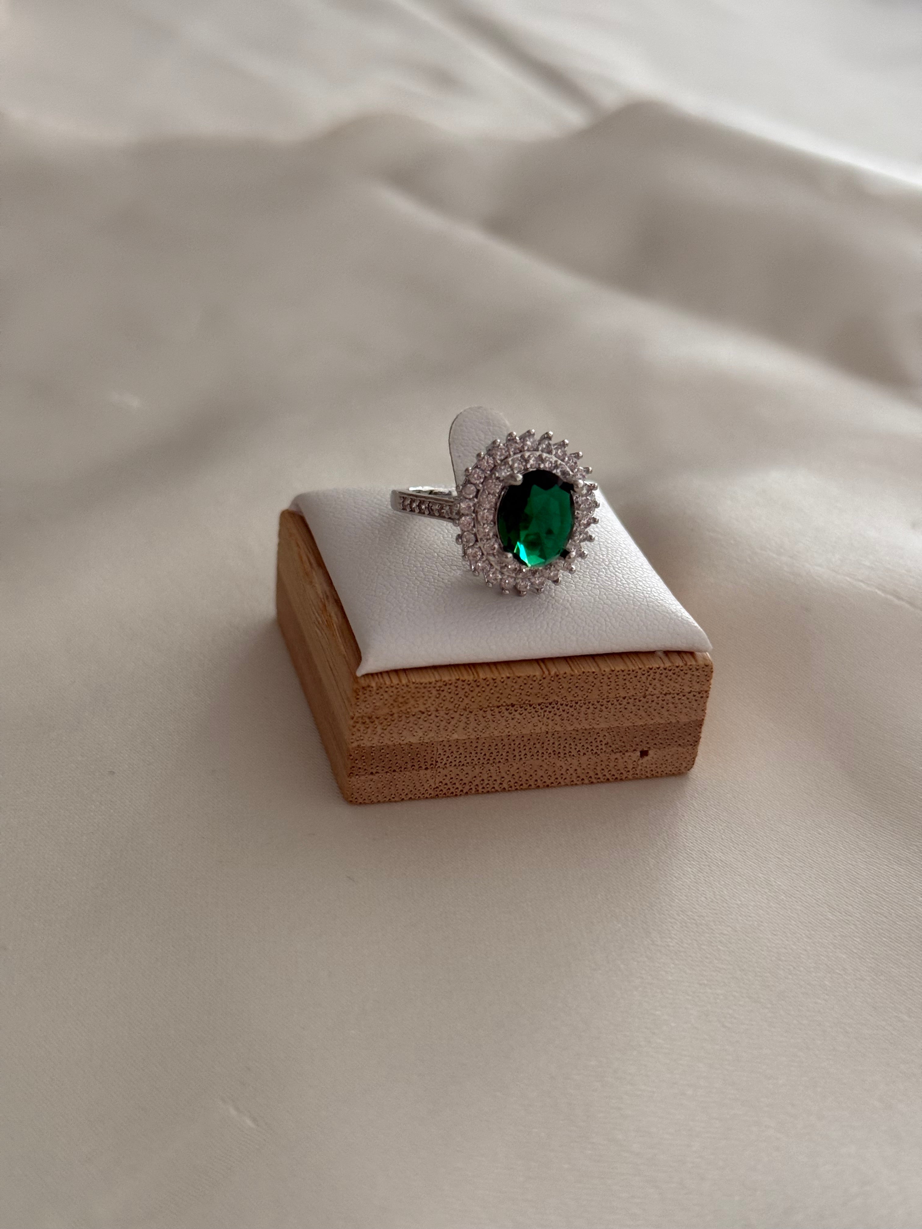 Anello “Luxury” verde